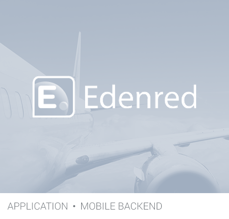 app et backend mobile Edenred gris