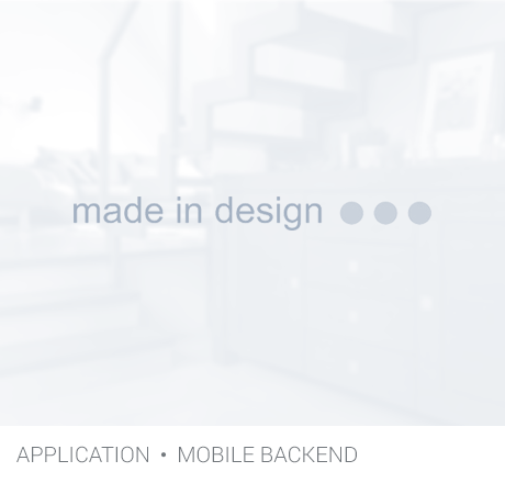 app Made in Design gris