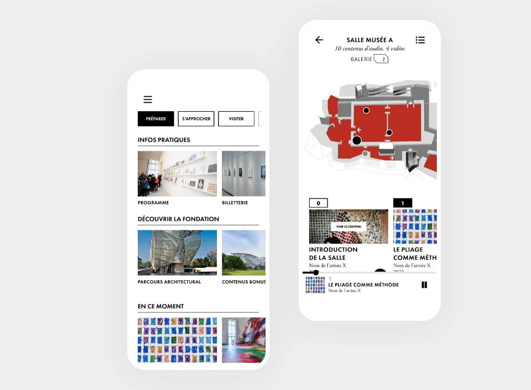 Fondation Louis Vuitton : visuel du projet