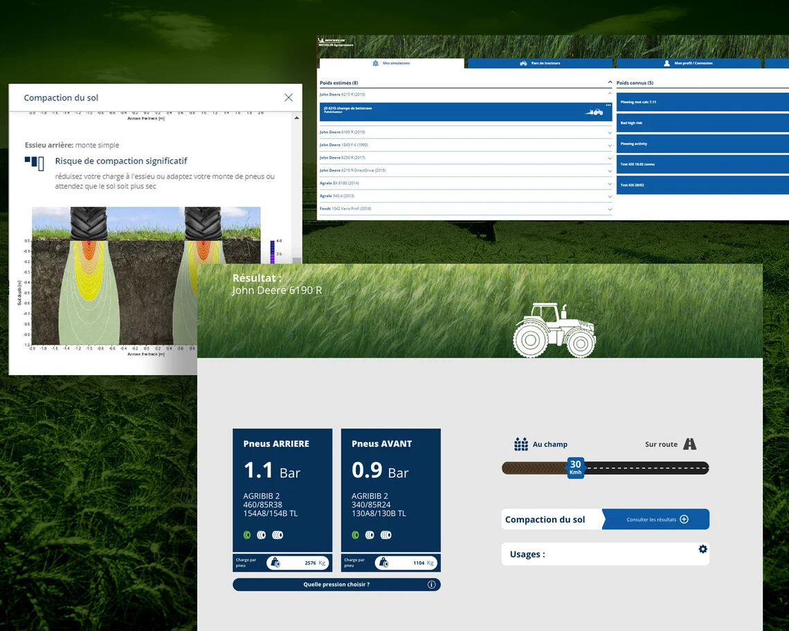 MICHELIN Agropressure : visuel du projet