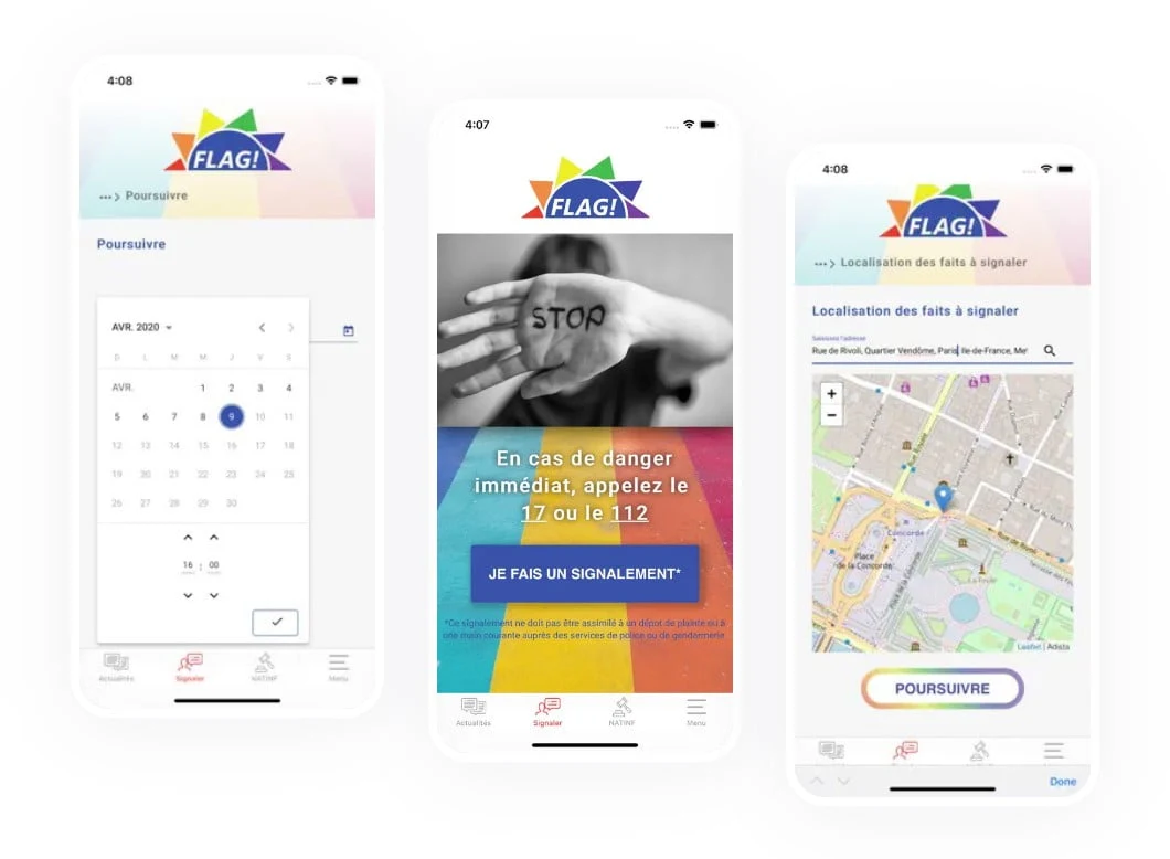 Signal by Flag! : visuel du projet